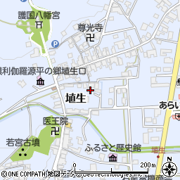 富山県小矢部市埴生318周辺の地図