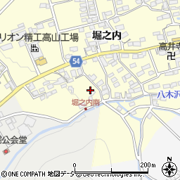長野県上高井郡高山村高井25周辺の地図