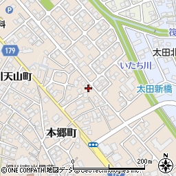 中田築庭工房周辺の地図