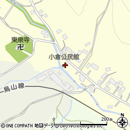 栃木県那須烏山市小倉416周辺の地図