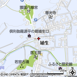 富山県小矢部市埴生1107周辺の地図