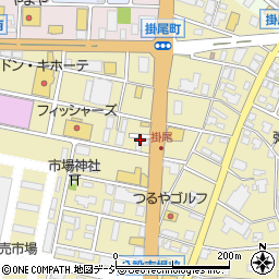 富山石油株式会社　グループ富山インターサービスステーション周辺の地図