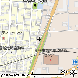 長野県長野市村山421周辺の地図
