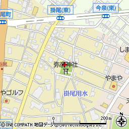 掛尾町集会所周辺の地図