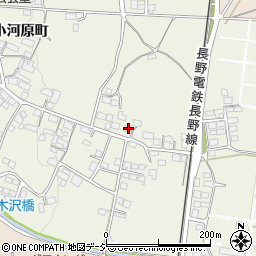 長野県須坂市南小河原町563周辺の地図