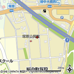 富山県富山市婦中町塚原90周辺の地図