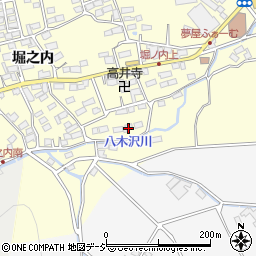 長野県上高井郡高山村高井189周辺の地図