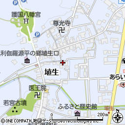 富山県小矢部市埴生321周辺の地図