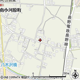 長野県須坂市南小河原町568周辺の地図
