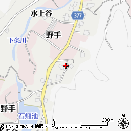 富山県射水市青井谷（水上谷）周辺の地図