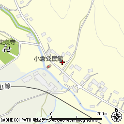 栃木県那須烏山市小倉411周辺の地図