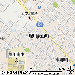 富山県富山市本郷町12-9周辺の地図