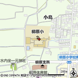 長野市　柳原子どもプラザ周辺の地図