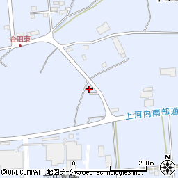 栃木県宇都宮市中里町262周辺の地図