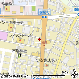 すき家富山掛尾店周辺の地図