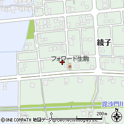 富山県小矢部市綾子3753周辺の地図