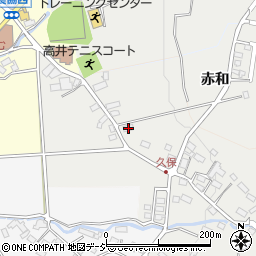 長野県上高井郡高山村高井2039周辺の地図