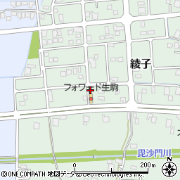 富山県小矢部市綾子3751周辺の地図