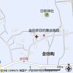 栃木県宇都宮市金田町628周辺の地図
