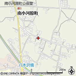 長野県須坂市南小河原町588-1周辺の地図