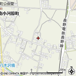 長野県須坂市南小河原町699-1周辺の地図