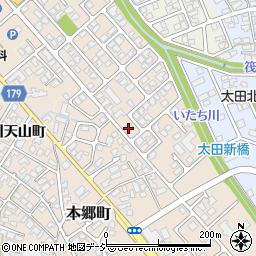 富山県富山市本郷町27-25周辺の地図