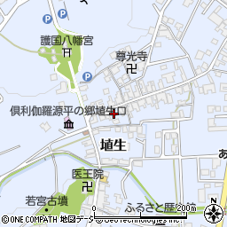 富山県小矢部市埴生1114周辺の地図