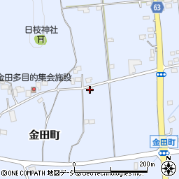 栃木県宇都宮市金田町780周辺の地図