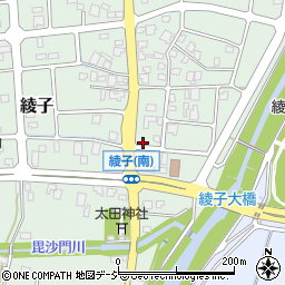 富山県小矢部市綾子5033周辺の地図