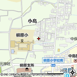 長野県長野市小島710周辺の地図