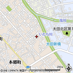 富山県富山市本郷町23-9周辺の地図