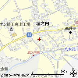 長野県上高井郡高山村高井9-5周辺の地図