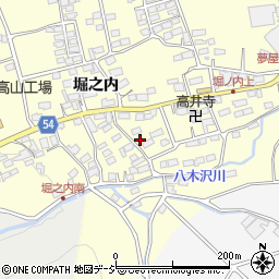 長野県上高井郡高山村高井176周辺の地図