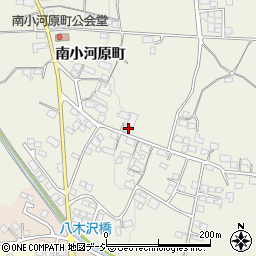長野県須坂市南小河原町597周辺の地図
