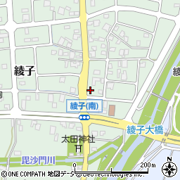 富山県小矢部市綾子5034周辺の地図
