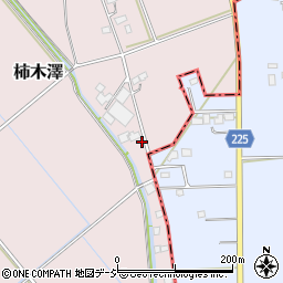 栃木県さくら市柿木澤5-3周辺の地図