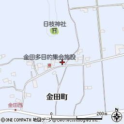 栃木県宇都宮市金田町631周辺の地図