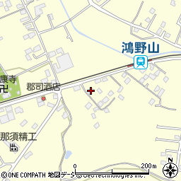 栃木県那須烏山市鴻野山298周辺の地図