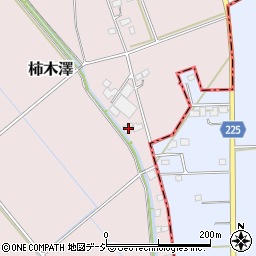 栃木県さくら市柿木澤5-4周辺の地図