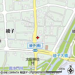 富山県小矢部市綾子5036-3周辺の地図