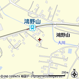 栃木県那須烏山市鴻野山188周辺の地図