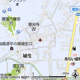 富山県小矢部市埴生1170周辺の地図