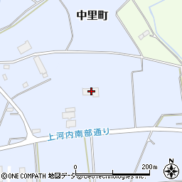白楊堂上河内ホール周辺の地図