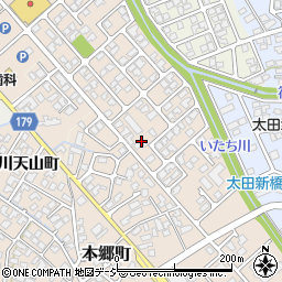 富山県富山市本郷町28-7周辺の地図