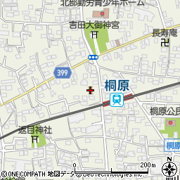 セブンイレブン長野桐原店周辺の地図