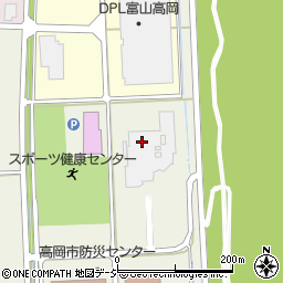 富山県高岡市グリーンパーク周辺の地図
