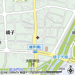 富山県小矢部市綾子5036周辺の地図