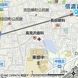 大乗教長野教会周辺の地図