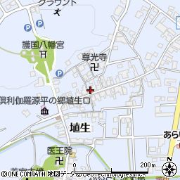 富山県小矢部市埴生1951周辺の地図
