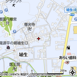 富山県小矢部市埴生1172周辺の地図